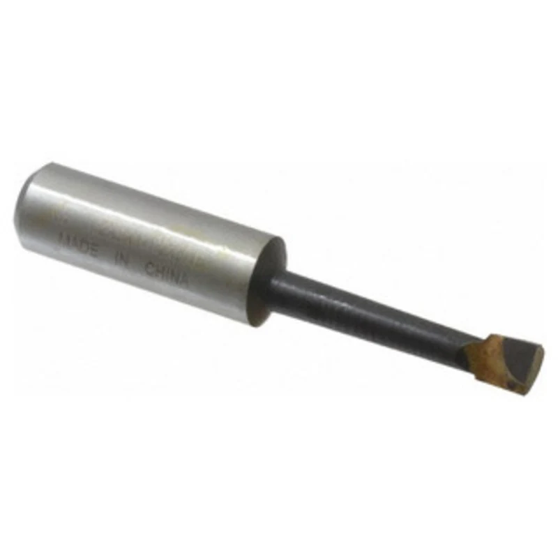 Carbide Tipped Boring Bar, Grade C-2, 1/2 Shank, 5/16 Bore Dia, 3 OAL - 43-712-9